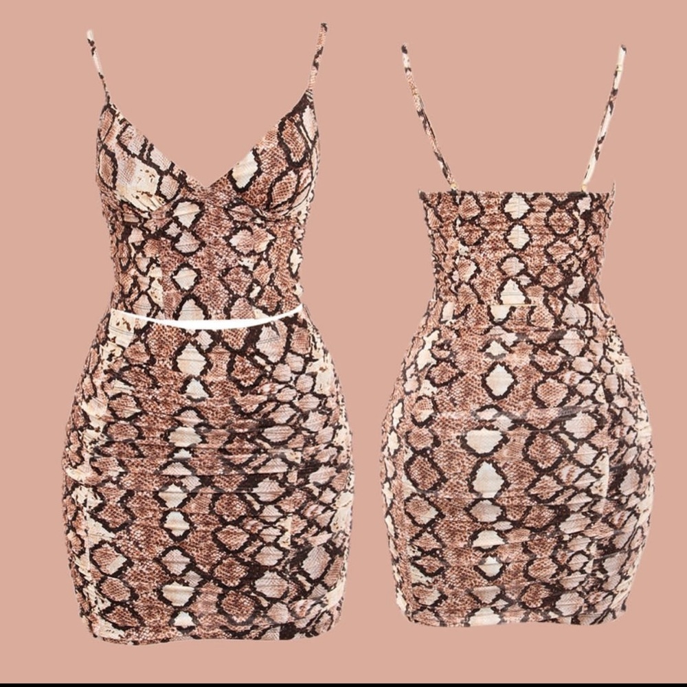 Snake print set